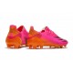 Zapatillas de fútbol Adidas X Ghosted.1 FG Rosa Negro Naranja