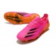 Zapatillas de fútbol Adidas X Ghosted.1 FG Rosa Negro Naranja