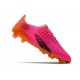 Zapatillas de fútbol Adidas X Ghosted.1 FG Rosa Negro Naranja