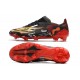 Zapatillas de fútbol Adidas X Ghosted.1 FG Negro Rojo Oro