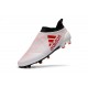 Zapatillas de fútbol Adidas X 17+ Purespeed FG Blanco Rojo Negro