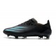 Zapatillas de fútbol Adidas X Ghosted.1 FG Negro Cyan Gris