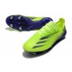 Zapatillas de fútbol Adidas X Ghosted.1 FG Verde Tinta Energía
