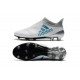 Botas de fútbol Adidas X 17+ Purespeed FG Hombre Blanco Azul Gris