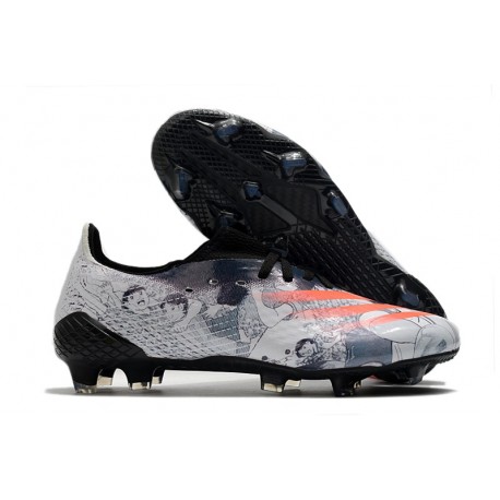 Zapatillas de fútbol Adidas X Ghosted.1 FG Gris Rojo