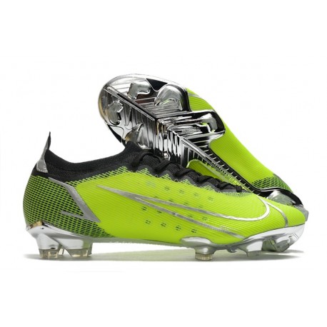 Nike Nuevo Mercurial Vapor 14 Elite FG Verde Plata Negro