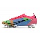 Nike Nuevo Mercurial Vapor 14 Elite FG Azul Rosa Volt