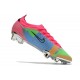 Nike Nuevo Mercurial Vapor 14 Elite FG Azul Rosa Volt