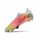 Nike Mercurial Vapor XIV Elite FG Blanco Negro Metálico Plateado