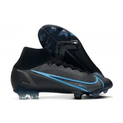 Nike Mercurial Superfly 8 Elite DF FG Negro Gris Hierro