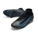 Nike Mercurial Superfly 8 Elite DF FG Negro Gris Hierro