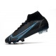 Nike Mercurial Superfly 8 Elite DF FG Negro Gris Hierro