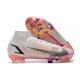 Nike Mercurial Superfly 8 Elite DF FG Blanco Negro Carmesí