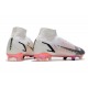 Nike Mercurial Superfly 8 Elite DF FG Blanco Negro Carmesí