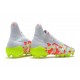 Botas de Fútbol Adidas PREDATOR FREAK + FG Blanco Rosa Volt