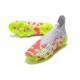 Botas de Fútbol Adidas PREDATOR FREAK + FG Blanco Rosa Volt