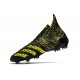 Botas de Fútbol Adidas PREDATOR FREAK + FG Negro Amarillo