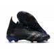 Botas de Fútbol Adidas PREDATOR FREAK + FG Negro Hierro Metálico Tinta