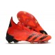 Botas de Fútbol Adidas PREDATOR FREAK + FG Rojo Negro Rojo Solar