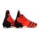 Botas de Fútbol Adidas PREDATOR FREAK + FG Rojo Negro Rojo Solar