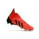 Botas de Fútbol Adidas PREDATOR FREAK + FG Rojo Negro Rojo Solar