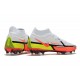 Nike Phantom GT2 Elite DF FG Motivation Pack Blanco Carmesí Volt