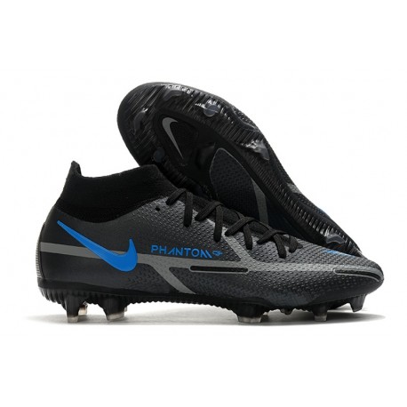 Zapatos de Fútbol Nike Phantom GT2 Elite DF FG Negro Gris Hierro