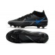 Zapatos de Fútbol Nike Phantom GT2 Elite DF FG Negro Gris Hierro