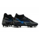 Zapatos de Fútbol Nike Phantom GT2 Elite DF FG Negro Gris Hierro