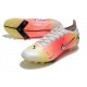 Nike Mercurial Vapor 14 Elite AG-Pro Blanco Negro Metálico Plateado