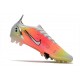 Nike Mercurial Vapor 14 Elite AG-Pro Blanco Negro Metálico Plateado