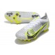Nike Mercurial Vapor 14 Elite AG-Pro Blanco Negro Metálico Plateado