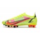 Nike Mercurial Vapor 14 Elite AG-Pro Volt Carmesí Negro