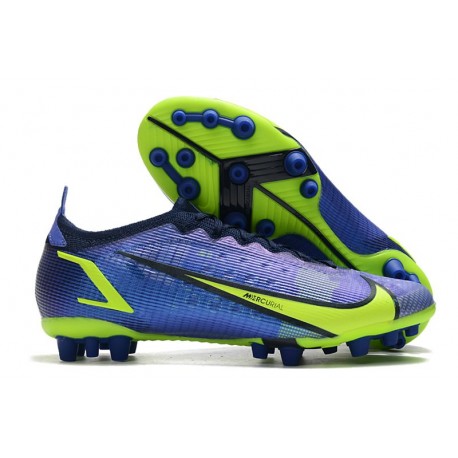 Nike Mercurial Vapor 14 Elite AG-Pro Zafiro Volt Azul Vacío