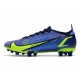 Nike Mercurial Vapor 14 Elite AG-Pro Zafiro Volt Azul Vacío
