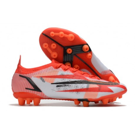 Nike Mercurial Vapor 14 Elite AG-Pro Chile Rojo Negro Blanco Naranja