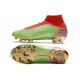 Nike Mercurial Superfly VIII Elite FG Verde Rojo Oro
