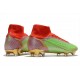 Nike Mercurial Superfly VIII Elite FG Verde Rojo Oro