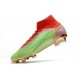 Nike Mercurial Superfly VIII Elite FG Verde Rojo Oro