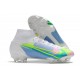 Nike Mercurial Superfly VIII Elite FG Blanco Azul Verde