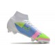 Nike Mercurial Superfly VIII Elite FG Blanco Azul Verde